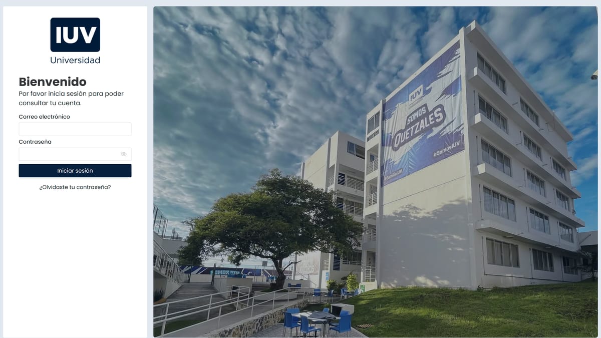Captura del proyecto SIGE (Sistema Institucional de Gestión Educativa)