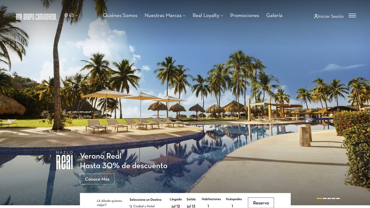 Captura del proyecto Grupo Camino Real